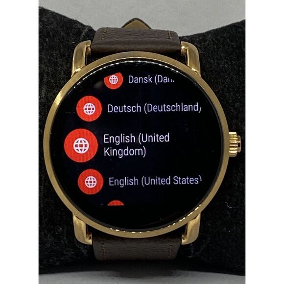 Fossil Gen 3 Authentic Genuine Smart Watch Custom Band FTW2102 LT258 - Picture 3 of 12